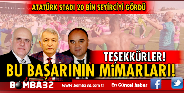 BAŞARININ MİMARLARI: TEŞEKKÜRLER