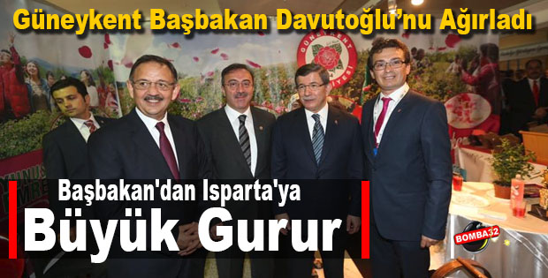 Başbakan'dan Isparta'ya Büyük Gurur..