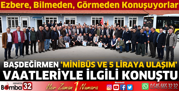 Başdeğirmen ‘minibüs ve 5 liraya ulaşım’ vaatleriyle ilgili konuştu