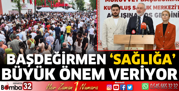 Başdeğirmen ‘sağlığa’ büyük önem veriyor