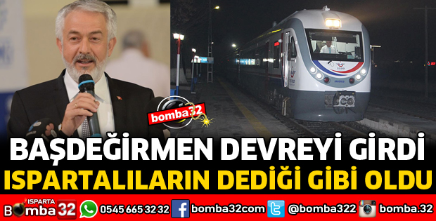 BAŞDEĞİRMEN DEVREYE GİRDİ 