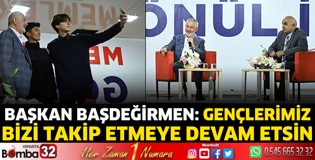 Başdeğirmen: Gençlerimiz bizi takip etmeye devam etsin 
