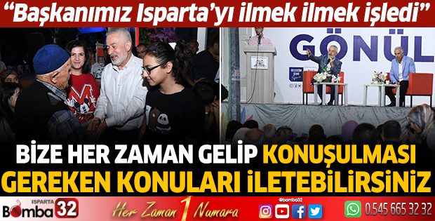 Başdeğirmen, Gülistan Mahallesi sakinleriyle bir araya geldi