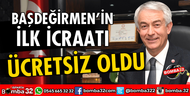 BAŞDEĞİRMEN İLK İCRAATINI YAPTI
