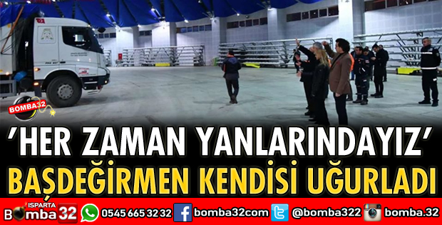 BAŞDEĞİRMEN KENDİSİ YOLCU ETTİ