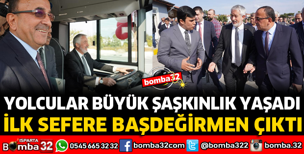 BAŞDEĞİRMEN KÖRÜKLÜ OTOBÜSÜ KULLANDI
