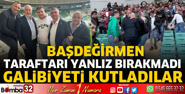 Başdeğirmen taraftarı yalnız bırakmadı
