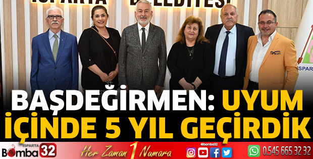 Başdeğirmen: Uyum içinde 5 yıl geçirdik