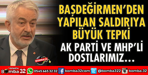 BAŞDEĞİRMEN’DEN YAPILAN SALDIRIYA TEPKİ