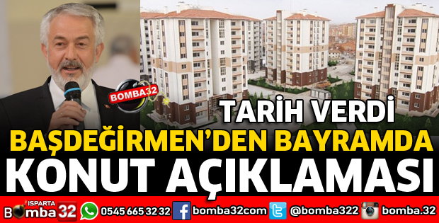 BAŞDEĞİRMEN'DEN TOPLU KONUT AÇIKLAMASI
