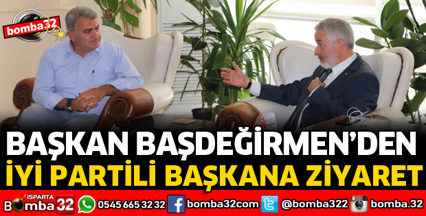 BAŞDEĞİRMEN'DEN ULUBORLU BELEDİYESİNE ZİYARET