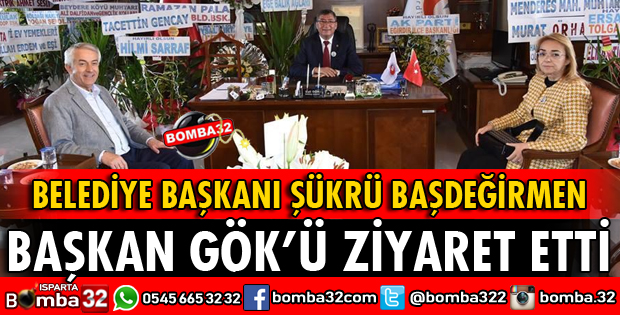 BAŞDEĞİRMEN'DEN VELİ GÖK'E ZİYARET