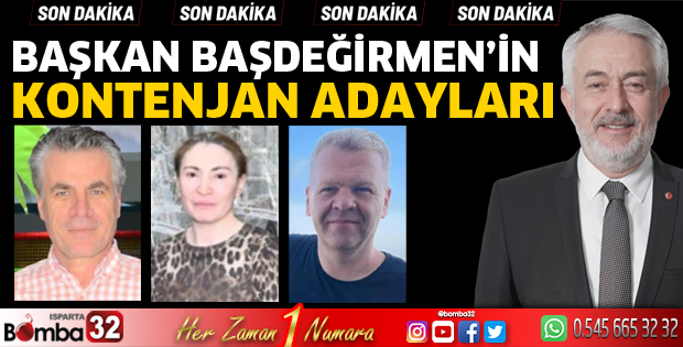 Başdeğirmen'in kontenjan aday listesi belli oldu