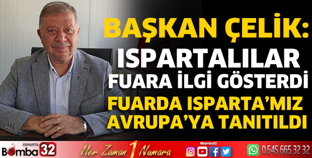 Başka Çelik Turizm ve Gastronomi Fuarı’nı değerlendirdi