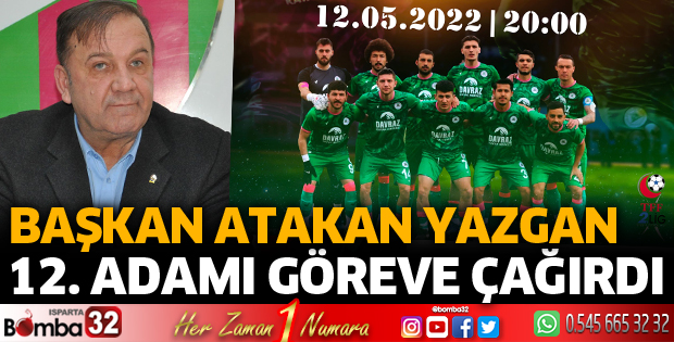 Başkan 12. adamı göreve çağırdı