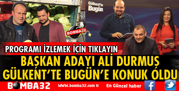 BAŞKAN ADAYI DURMUŞ CANLI YAYINA KONUK OLDU