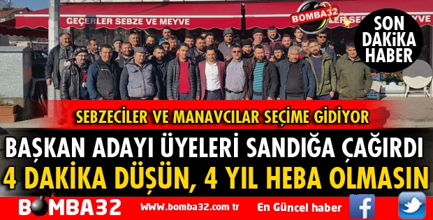 BAŞKAN ADAYI DURMUŞ ÜYELERİ SANDIĞA ÇAĞIRDI
