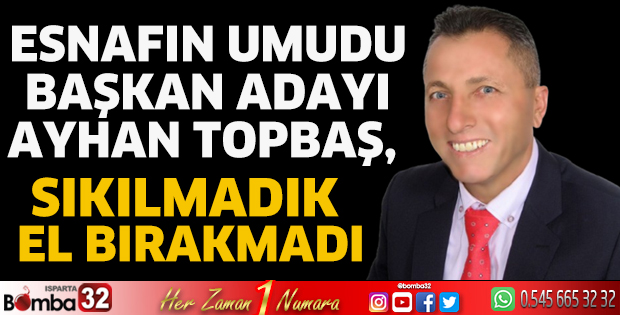 Başkan Adayı Topbaş sıkılmadık el bırakmadı