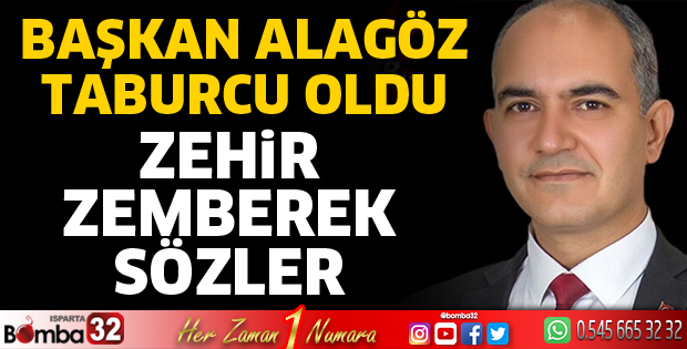 Başkan Alagöz'den hastane sonrası zehir zemberek sözler!
