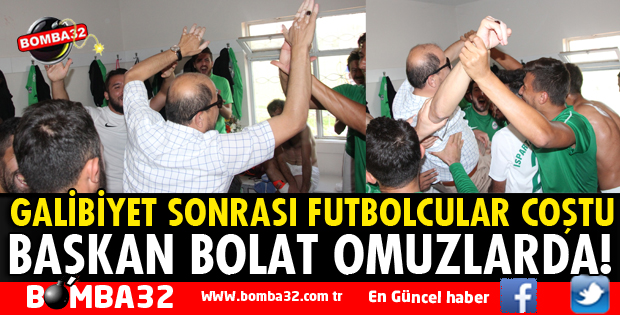 BAŞKAN ALİ BOLAT OMUZLARDA