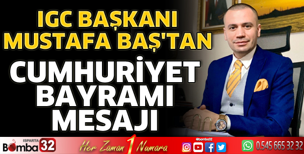Başkan Baş’tan Cumhuriyet Bayramı mesajı