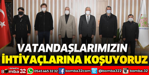 BAŞKAN BAŞDEĞİRMEN: “VATANDAŞLARIMIZIN İHTİYAÇLARINA KOŞUYORUZ”