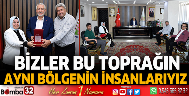 Başkan Başdeğirmen: Bizler bu toprağın, aynı bölgenin insanlarıyız