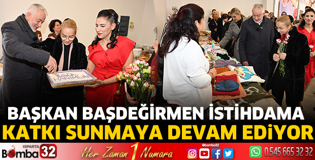 Başkan Başdeğirmen istihdama katkı sunmaya devam ediyor