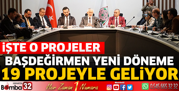 Başkan Başdeğirmen seçim projelerini tek tek sıraladı