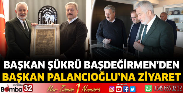 Başkan Başdeğirmen’den, Başkan Palancıoğlu’na ziyaret