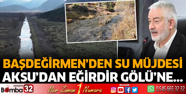 Başkan Başdeğirmen’den su müjdesi