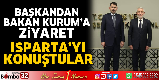 Başkan Başdeğirmen'den Bakan Kurum'a ziyaret