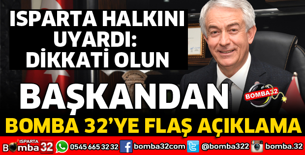 BAŞKAN BAŞDEĞİRMEN'DEN BOMBA 32'YE FLAŞ AÇIKLAMA