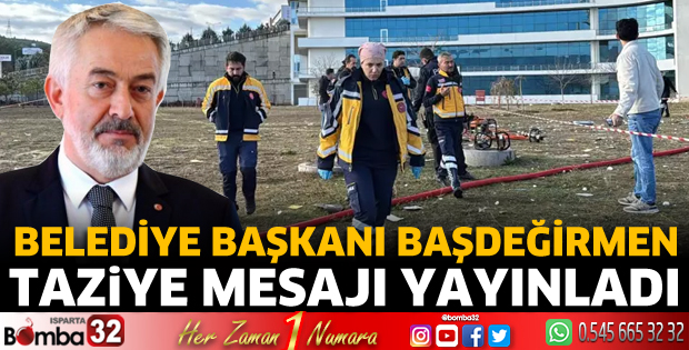 Başkan Başdeğirmen'den taziye mesajı 