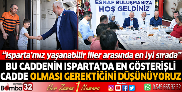 Başkan Başdeğirmen'in esnaf buluşmaları sürüyor