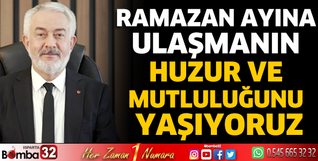 Başkan Başdeğirmen'in ramazan ayı mesajı