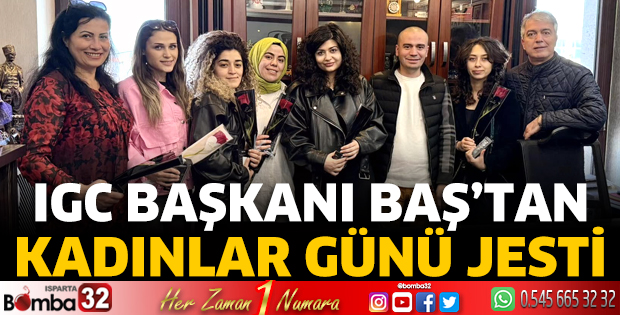 Başkan Baş'tan Kadınlar Günü Kutlaması