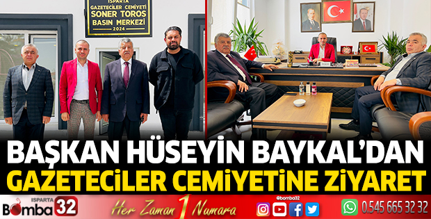 Başkan Baykal’dan Gazeteciler Cemiyetine ziyaret 