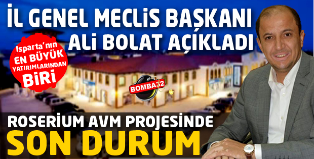 BAŞKAN BOLAT AÇIKLADI !