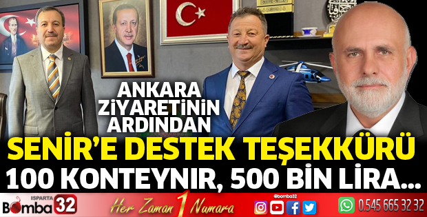 Başkan Borazancı'dan destek teşekkürü