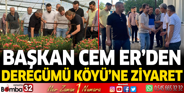 Başkan Cem Er’den Deregümü Köyü’ne ziyaret