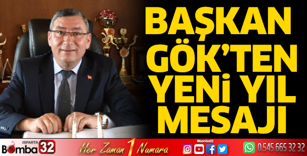 Başkan Gök'ten yeni yıl mesajı