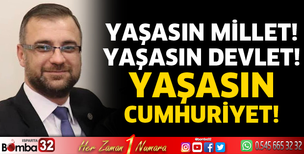 Başkan Gülay'dan Cumhuriyet Bayramı mesajı