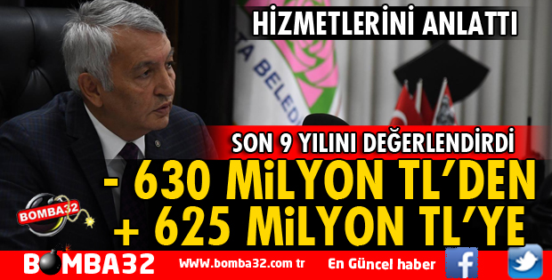 BAŞKAN GÜNAYDIN 9 YILINI DEĞERLENDİRDİ