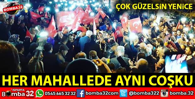 BAŞKAN GÜNAYDIN YENİCEDE COŞKUYLA KARŞILANDI