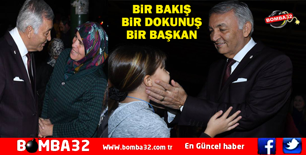 BAŞKAN GÜNAYDINA SEVGİ SELİ