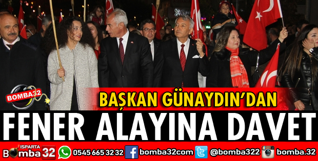 BAŞKAN GÜNAYDIN'DAN FENER ALAYINA DAVET