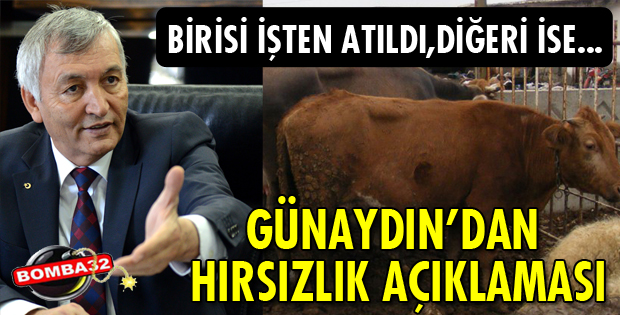 Başkan Günaydın'dan hırsızlık açıklaması