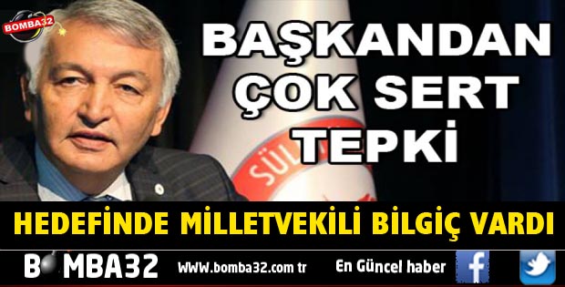 BAŞKAN GÜNAYDINDAN SERT TEPKİ