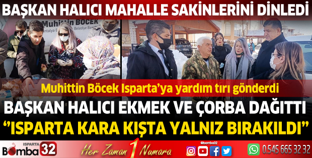 Başkan Halıcı kesinti yaşanan mahalleleri ziyaret etti